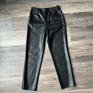 Zara Faux Leather Pants